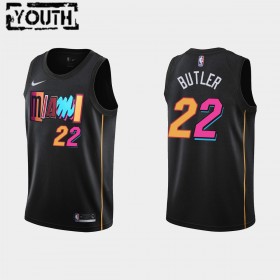 Dres Miami Heat Jimmy Butler 22 Nike 2021-22 City Edition Swingman - Dječji